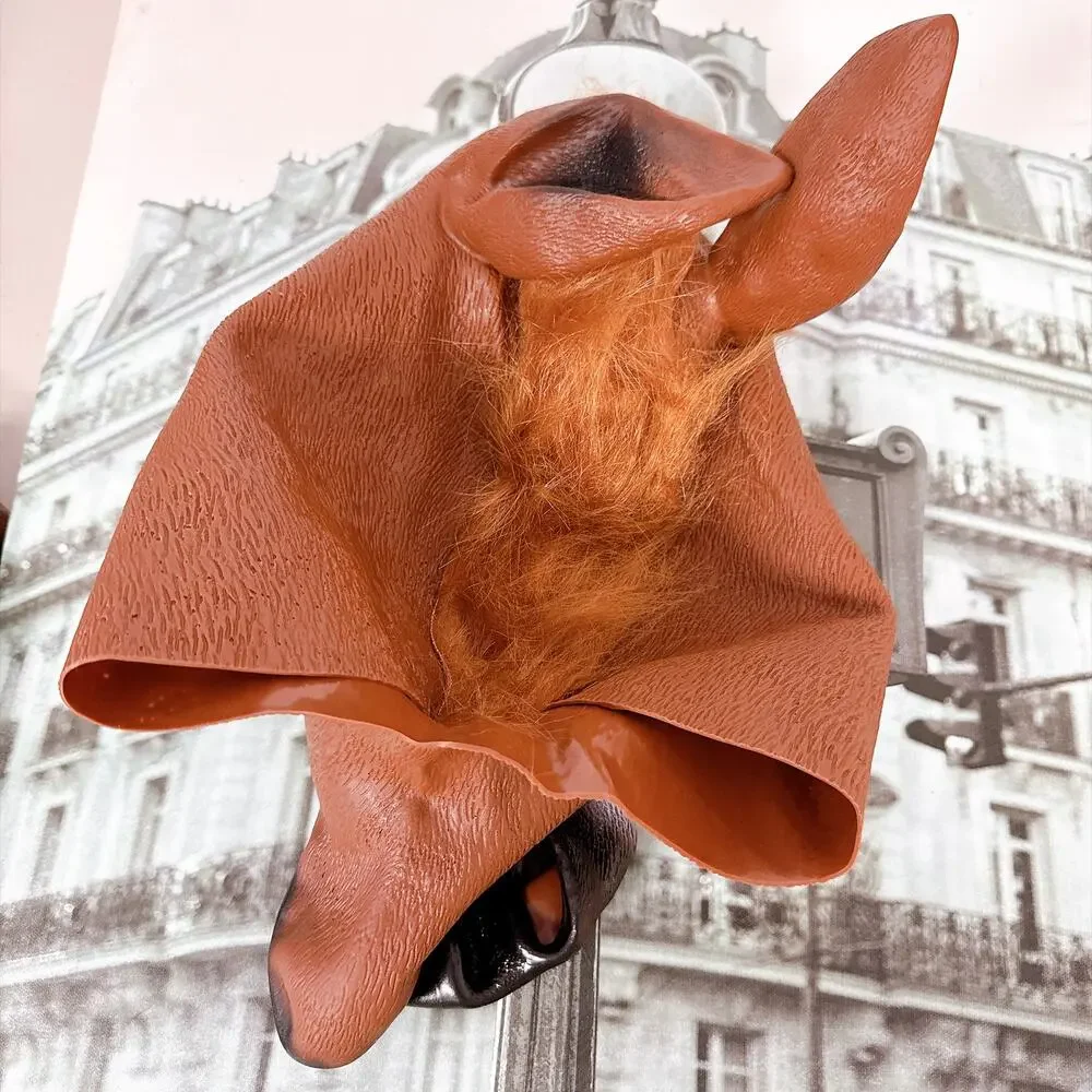Horse Head Latex Mask, Animal Cosplay Headgear for Party Prank